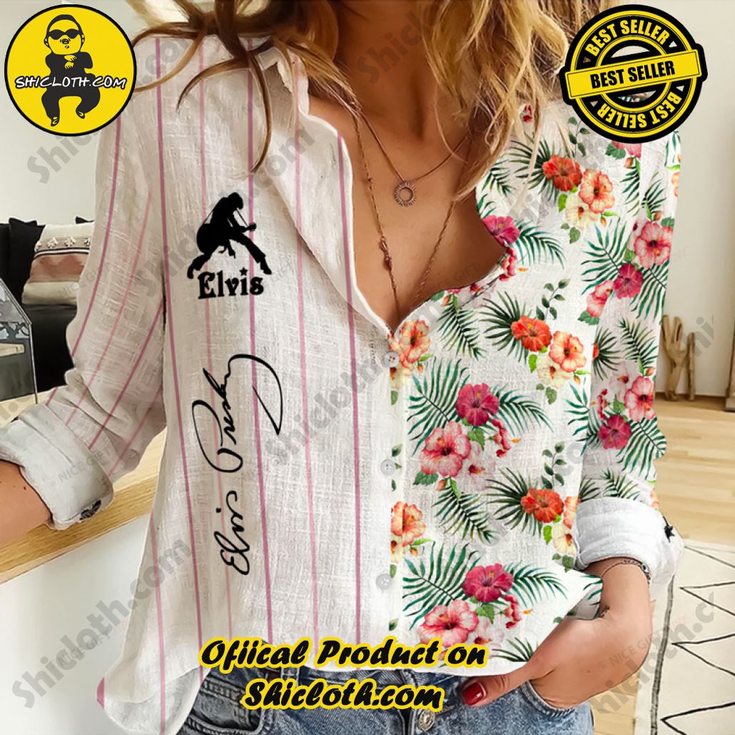 Discover Effortless Elegance: Introducing Shicloth's Linen Shirt Collection 9 Elvis Presley 3D Linen Shirt Version 5