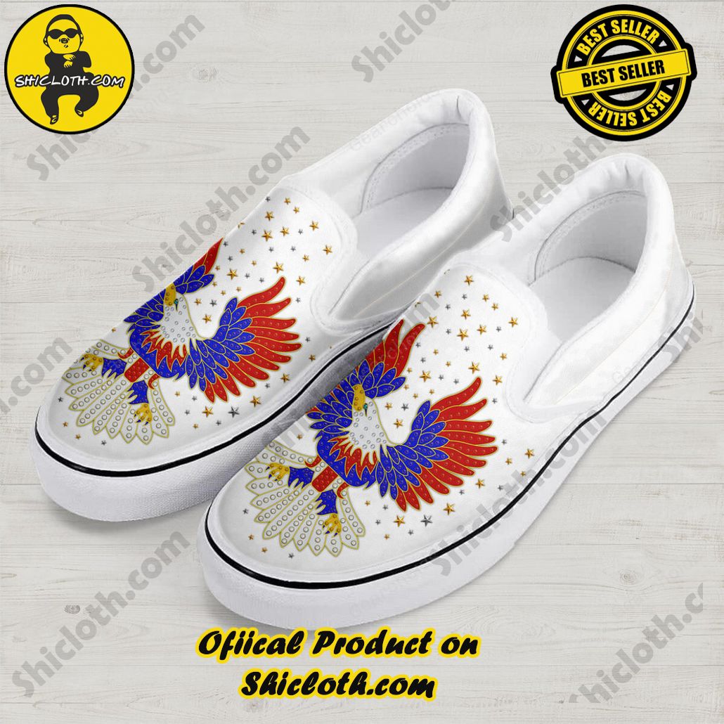Elvis Presley New Generation Eagle Slip On Shoes