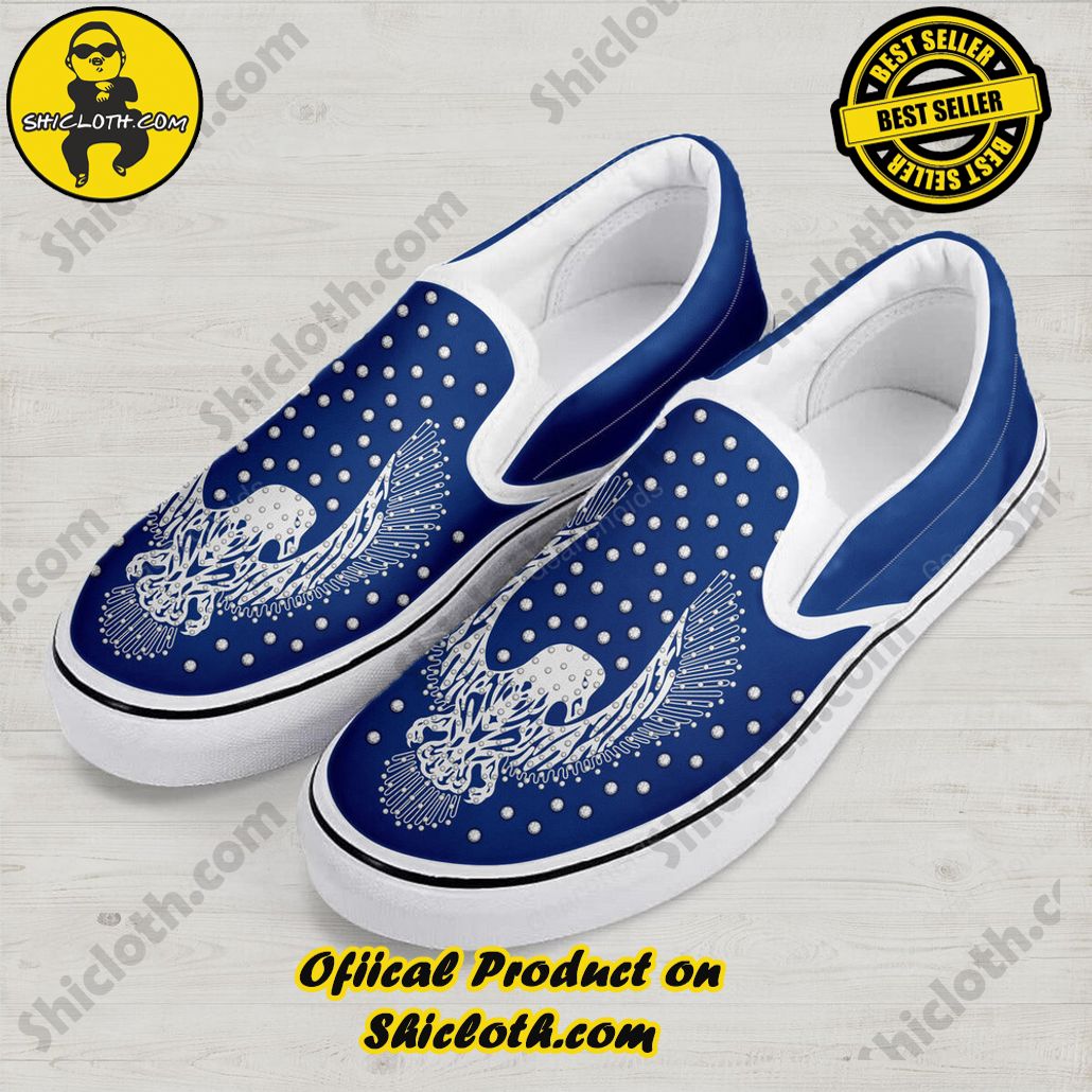 Elvis Presley Silver Phoenix (1975) Slip On Shoes