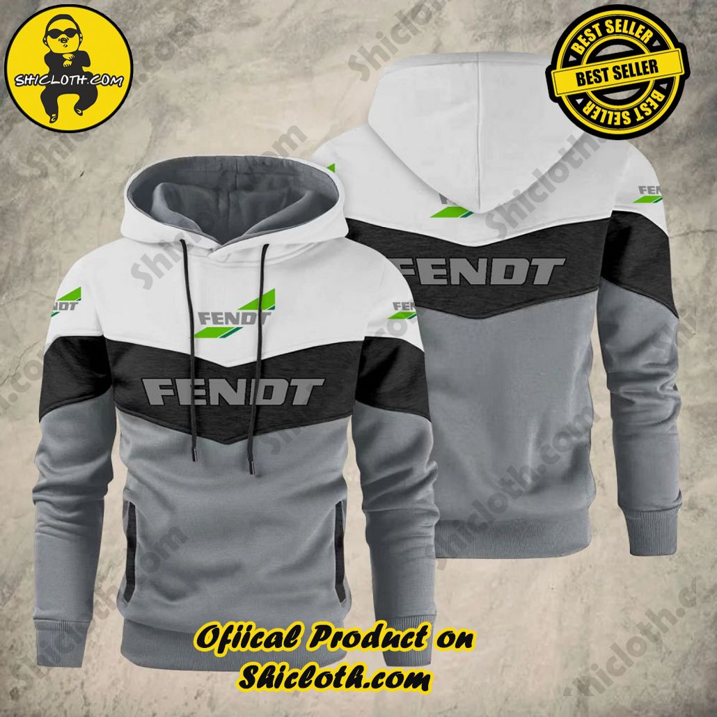 Quilted Elegance: Unveiling Shiclothshop's Patchwork Hoodie Collection 8 Fendt Tractor Patchwork Hoodie