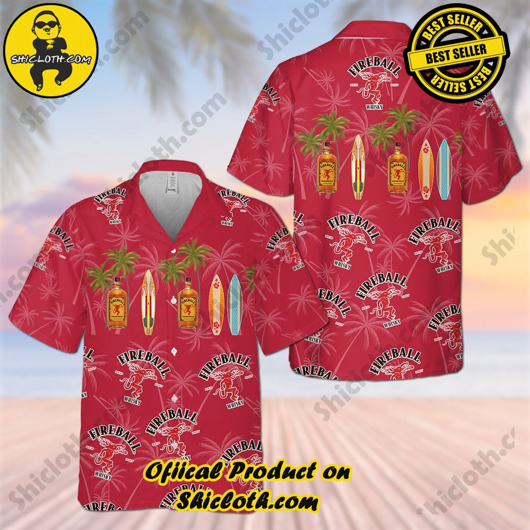 Stay Cool and Stylish: Shicloth's Tropical Button Shirt Collection 30 Fireball Hawaiian Shirt