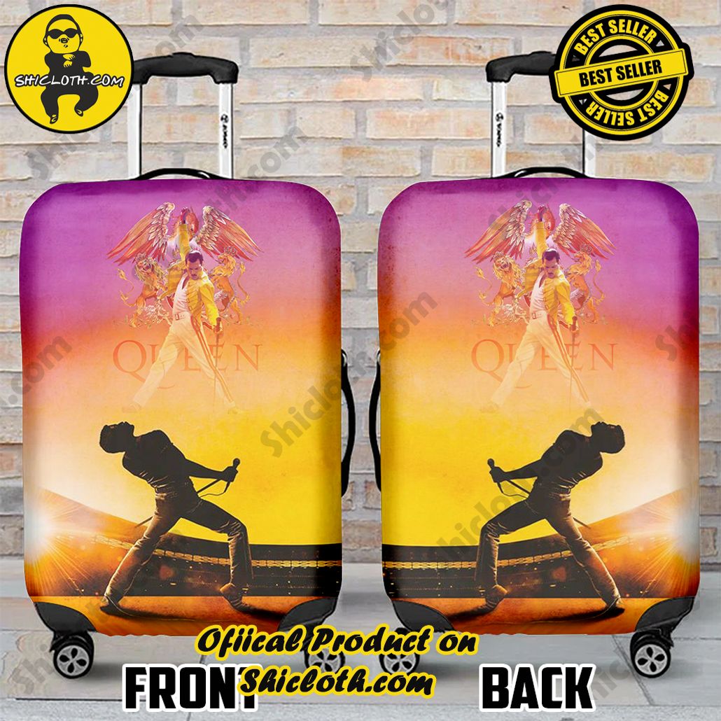 Shicloth Luggage Cover: Elevate Your Travel Style with Protection and Panache 18 Freddie Mercury Luggage Cover Version 8