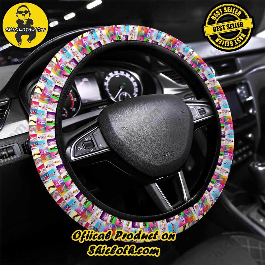 Freddie Mercury Steering Wheel Cover Freddie Mercury Steering Wheel Cover