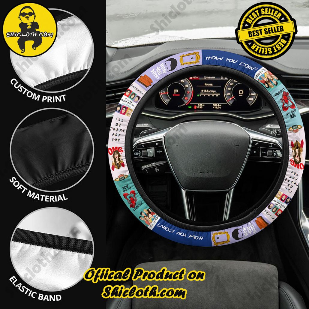 Friends Steering Wheel Cover Version 6 Friends Steering Wheel Cover Version 6