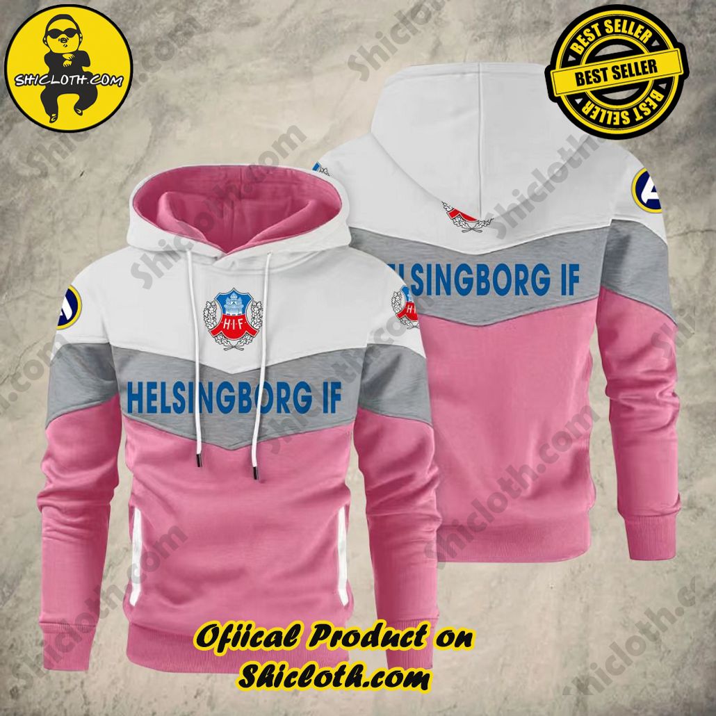 Helsingborgs IF Allsvenskan Patchwork Hoodie 5 Helsingborgs IF Allsvenskan Patchwork Hoodie - Image 5