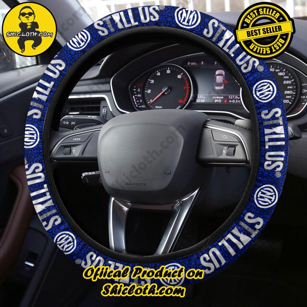 Inter Milan FC Steering Wheel Cover Inter Milan FC Steering Wheel Cover