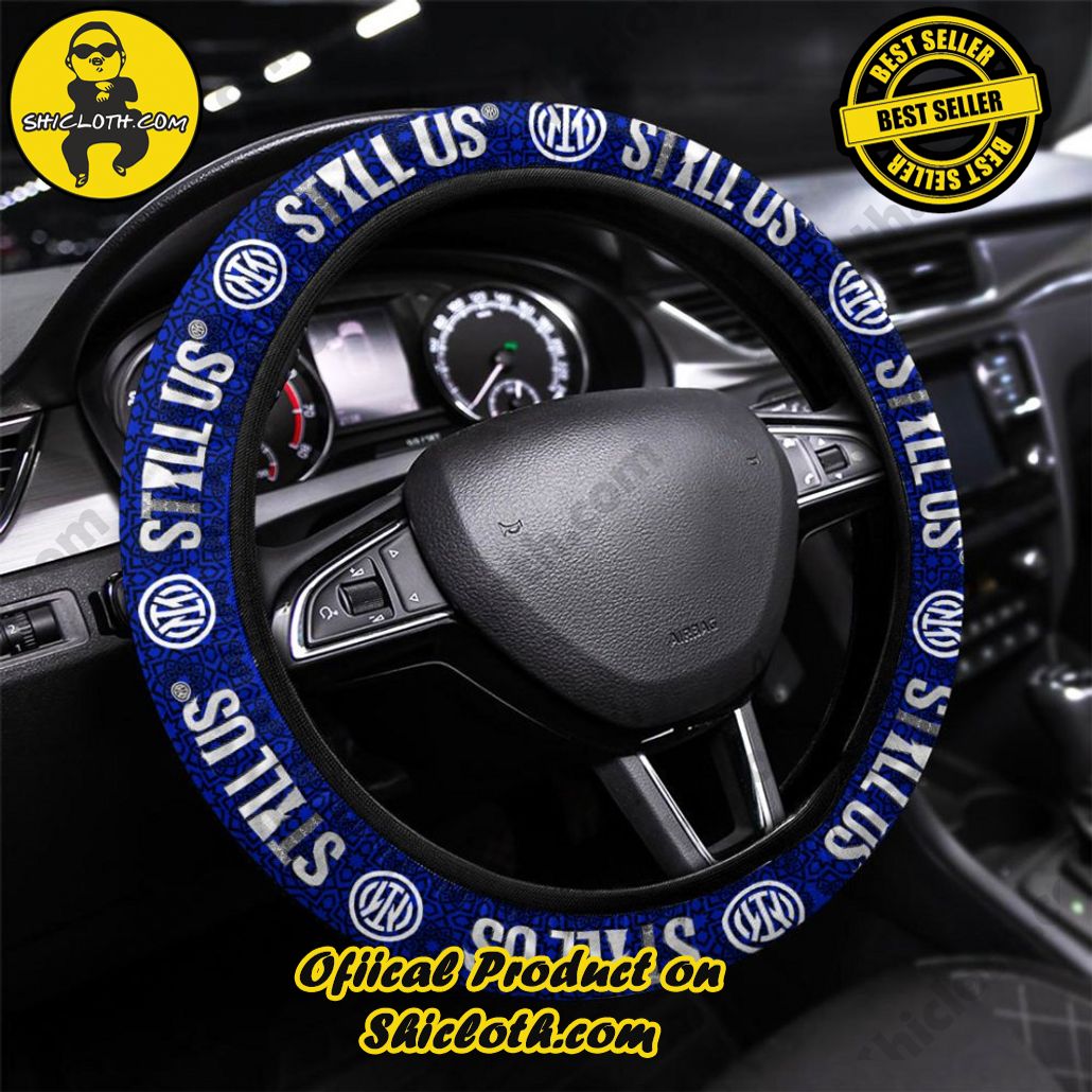 Inter Milan FC Steering Wheel Cover Inter Milan FC Steering Wheel Cover