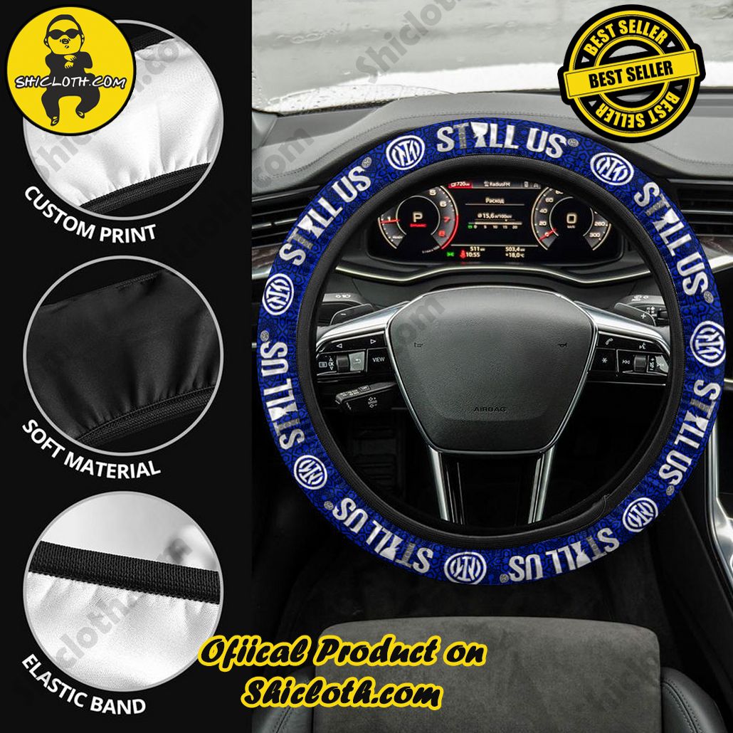 Inter Milan FC Steering Wheel Cover Inter Milan FC Steering Wheel Cover