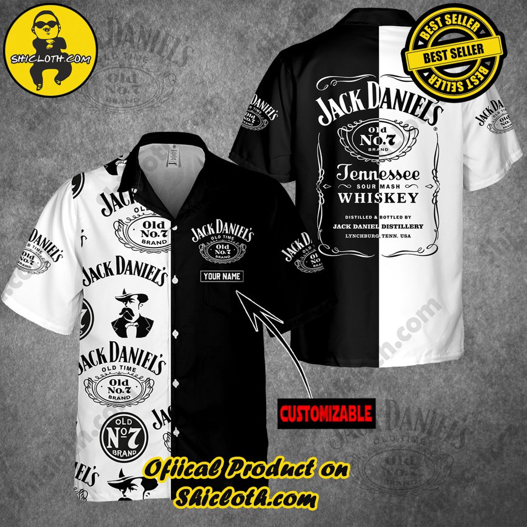 Stay Cool and Stylish: Shicloth's Tropical Button Shirt Collection 34 Jack Daniel’s Custom Name Hawaiian Shirt