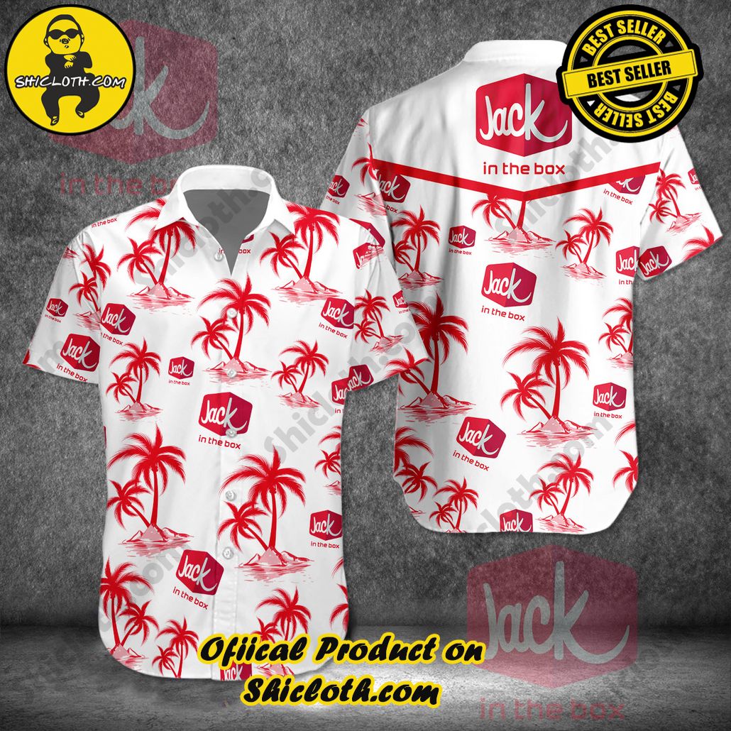 Stay Cool and Stylish: Shicloth's Tropical Button Shirt Collection 36 Jack in the Box Tropical Button Shirt