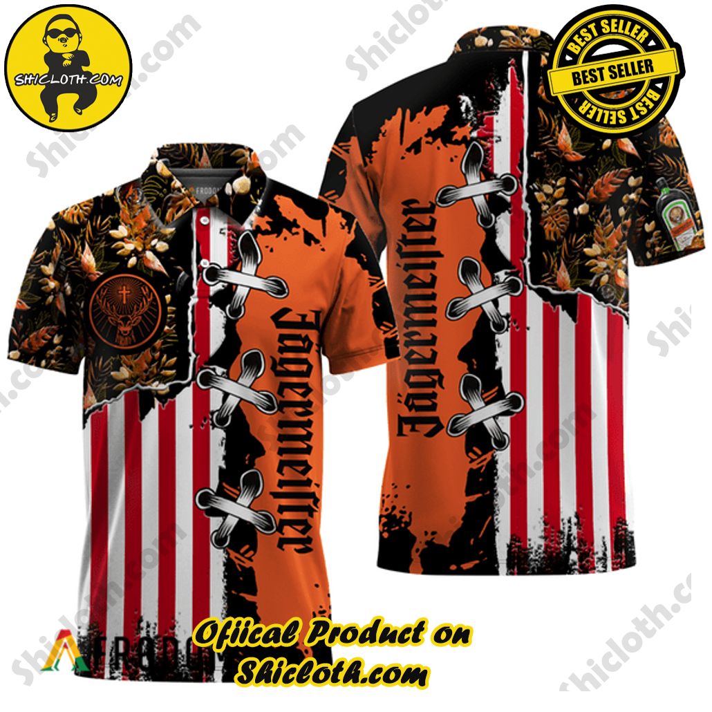 Experience Paradise: Shicloth's Tropical Flower Hawaiian Shorts 24 Jagermeister Fourth Of July Hawaiian Polo Shirt
