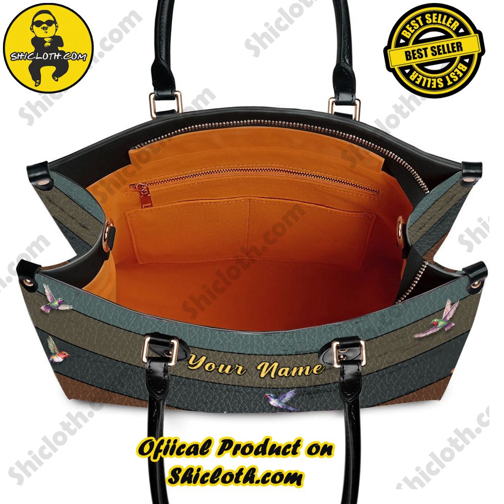 Let Your Faith Be Bigger Than Your Fear Customized Leather Handbag Version 2 Let Your Faith Be Bigger Than Your Fear Customized Leather Handbag Version 2