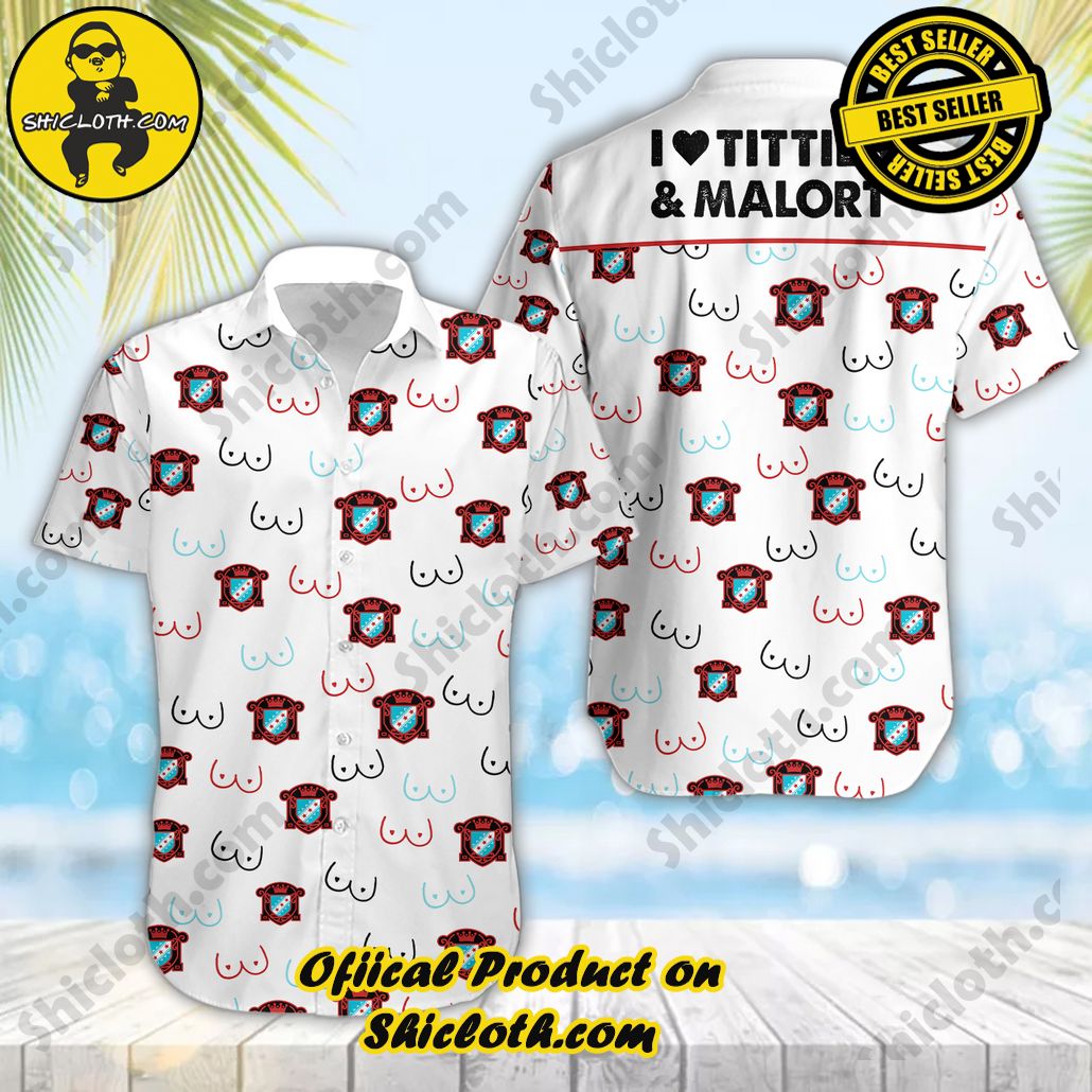 Stay Cool and Stylish: Shicloth's Tropical Button Shirt Collection 43 Malort And Titties Button Shirt