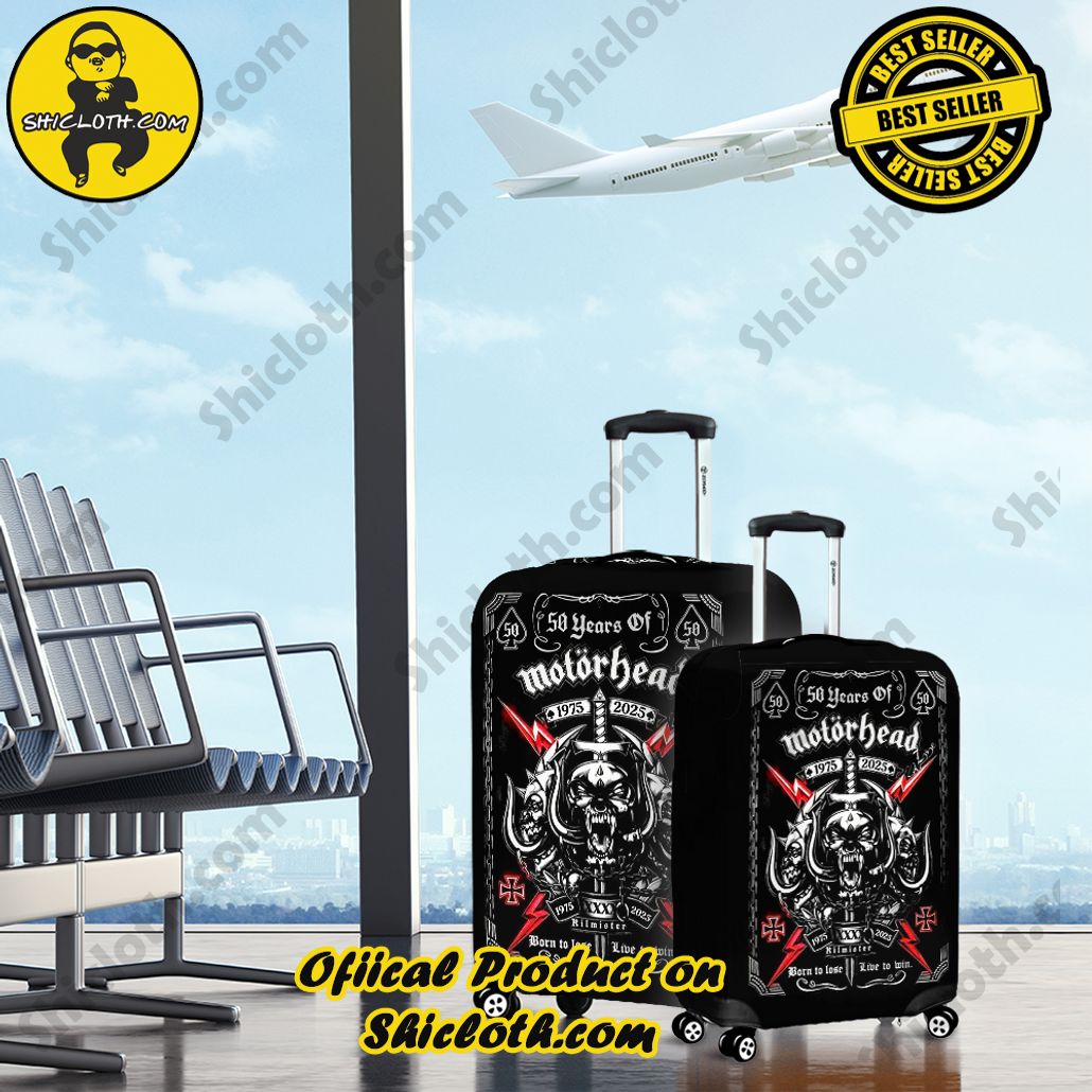 Shicloth Luggage Cover: Elevate Your Travel Style with Protection and Panache 24 Motorhead Luggage Cover Version 1