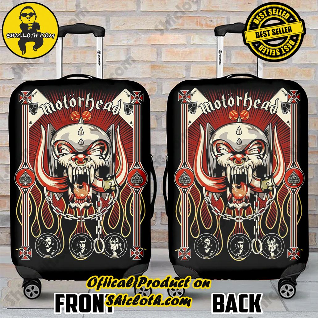 Shicloth Luggage Cover: Elevate Your Travel Style with Protection and Panache 27 Motorhead Luggage Cover Version 4