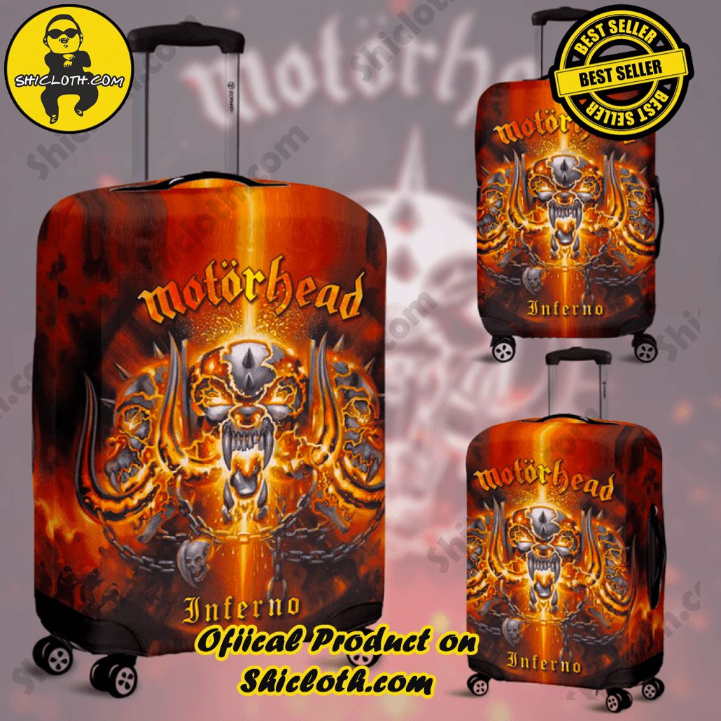 Shicloth Luggage Cover: Elevate Your Travel Style with Protection and Panache 30 Motorhead Luggage Cover Version 7