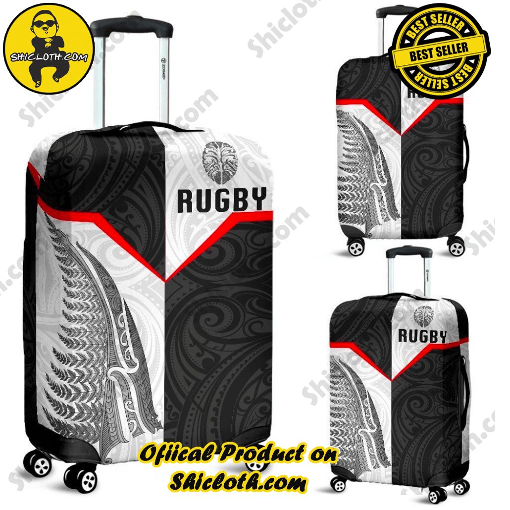 Shicloth Luggage Cover: Elevate Your Travel Style with Protection and Panache 40 New Zealand x Rugby World Cup Luggage Cover