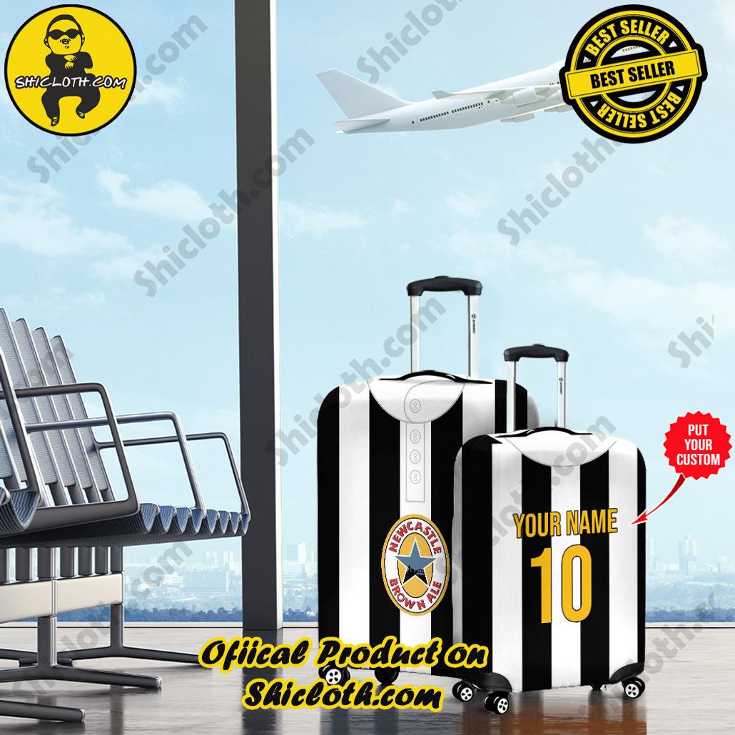 Shicloth Luggage Cover: Elevate Your Travel Style with Protection and Panache 42 Newcastle United Luggage Cover