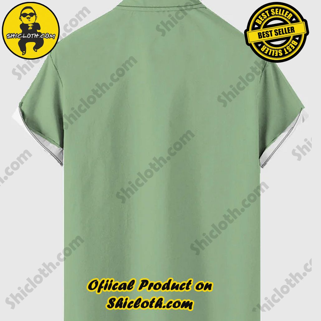 Ornate Vintage Car Printing Men's Short Sleeve Shirt 2 Ornate Vintage Car Printing Men's Short Sleeve Shirt - Image 2