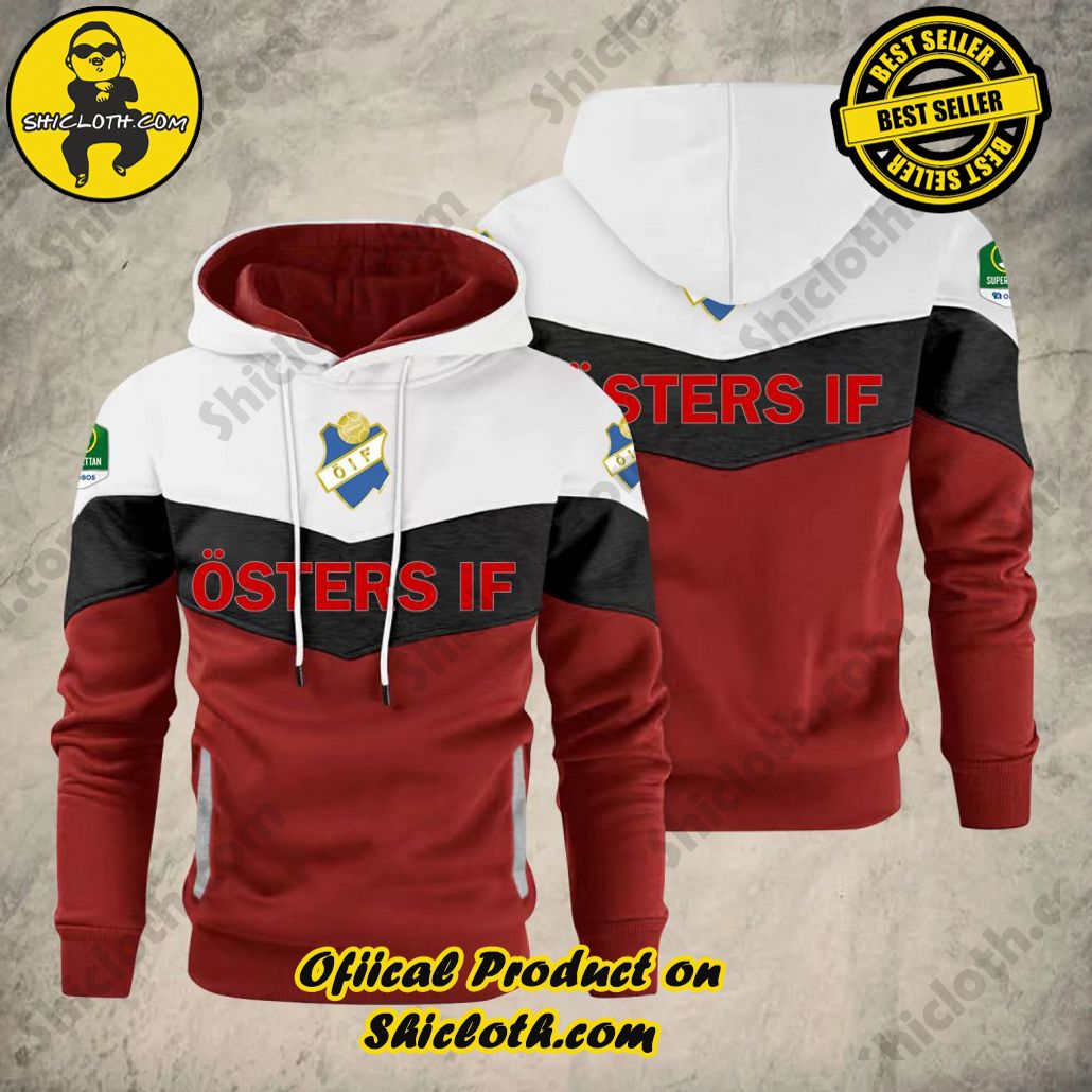 Unveiling Cozy Chic: Shiclothshop's Patchwork Hoodie Collection 27 Osters IF Allsvenskan Patchwork Hoodie