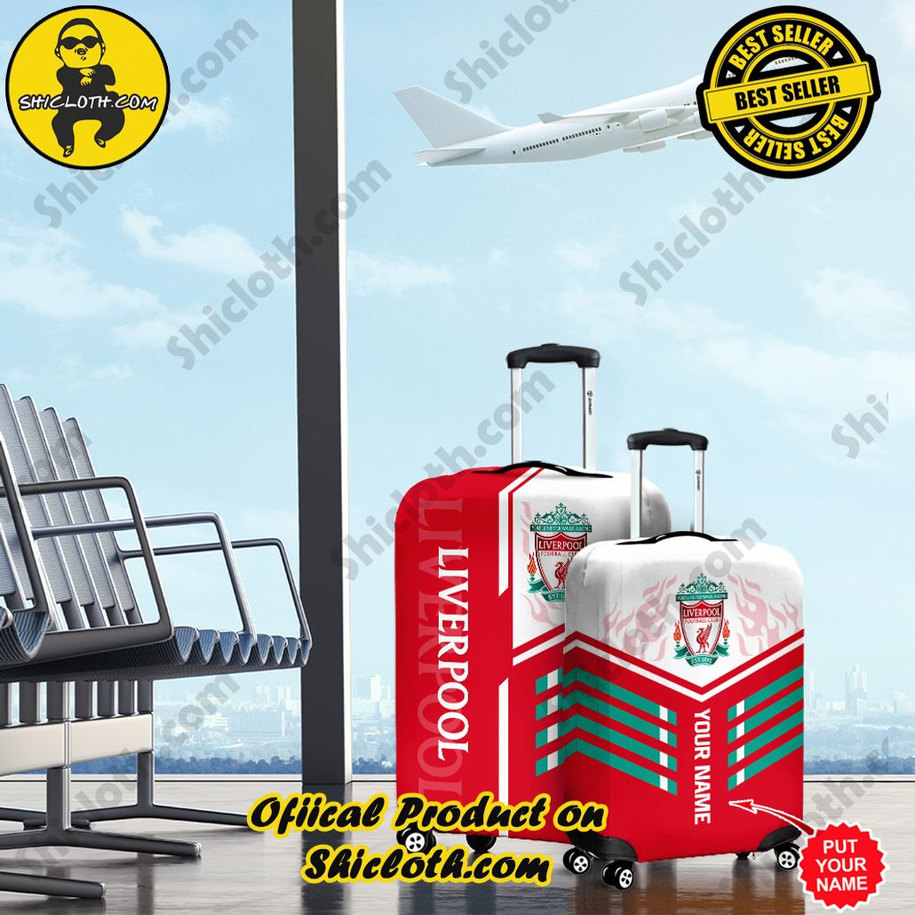 Shicloth Luggage Cover: Elevate Your Travel Style with Protection and Panache 58 Personalized Liverpool Luggage Cover Version 2