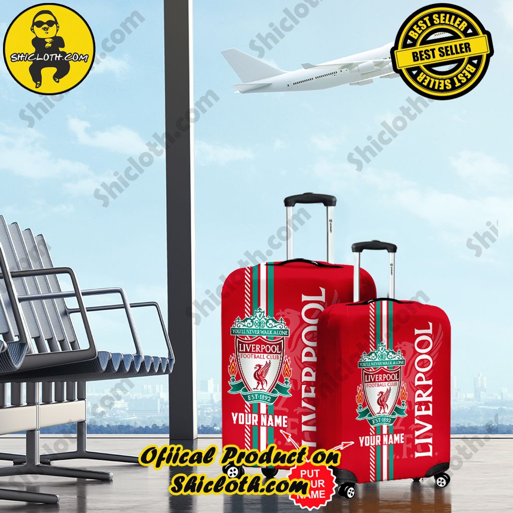 Shicloth Luggage Cover: Elevate Your Travel Style with Protection and Panache 59 Personalized Liverpool Luggage Cover Version 3