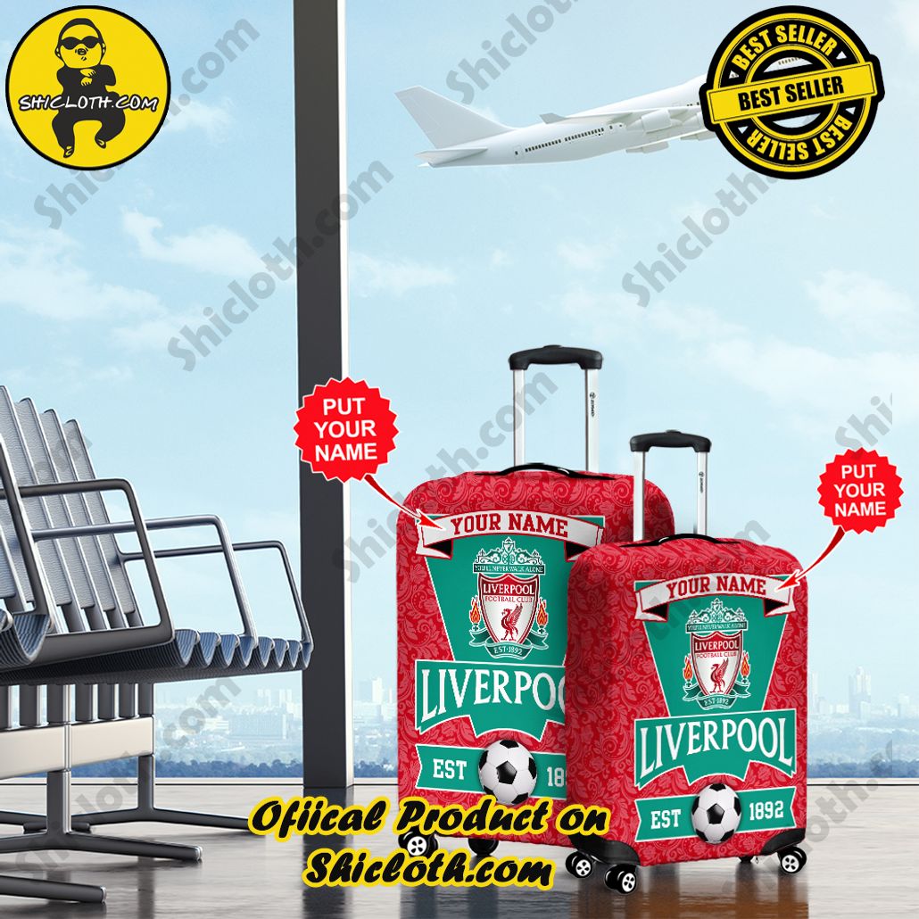 Shicloth Luggage Cover: Elevate Your Travel Style with Protection and Panache 61 Personalized Liverpool Luggage Cover Version 5