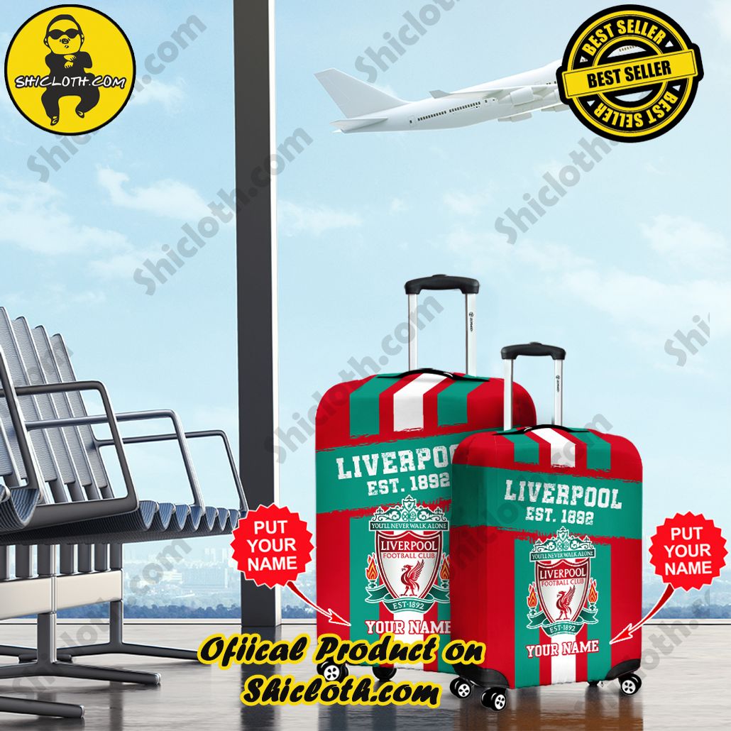 Shicloth Luggage Cover: Elevate Your Travel Style with Protection and Panache 62 Personalized Liverpool Luggage Cover Version 6