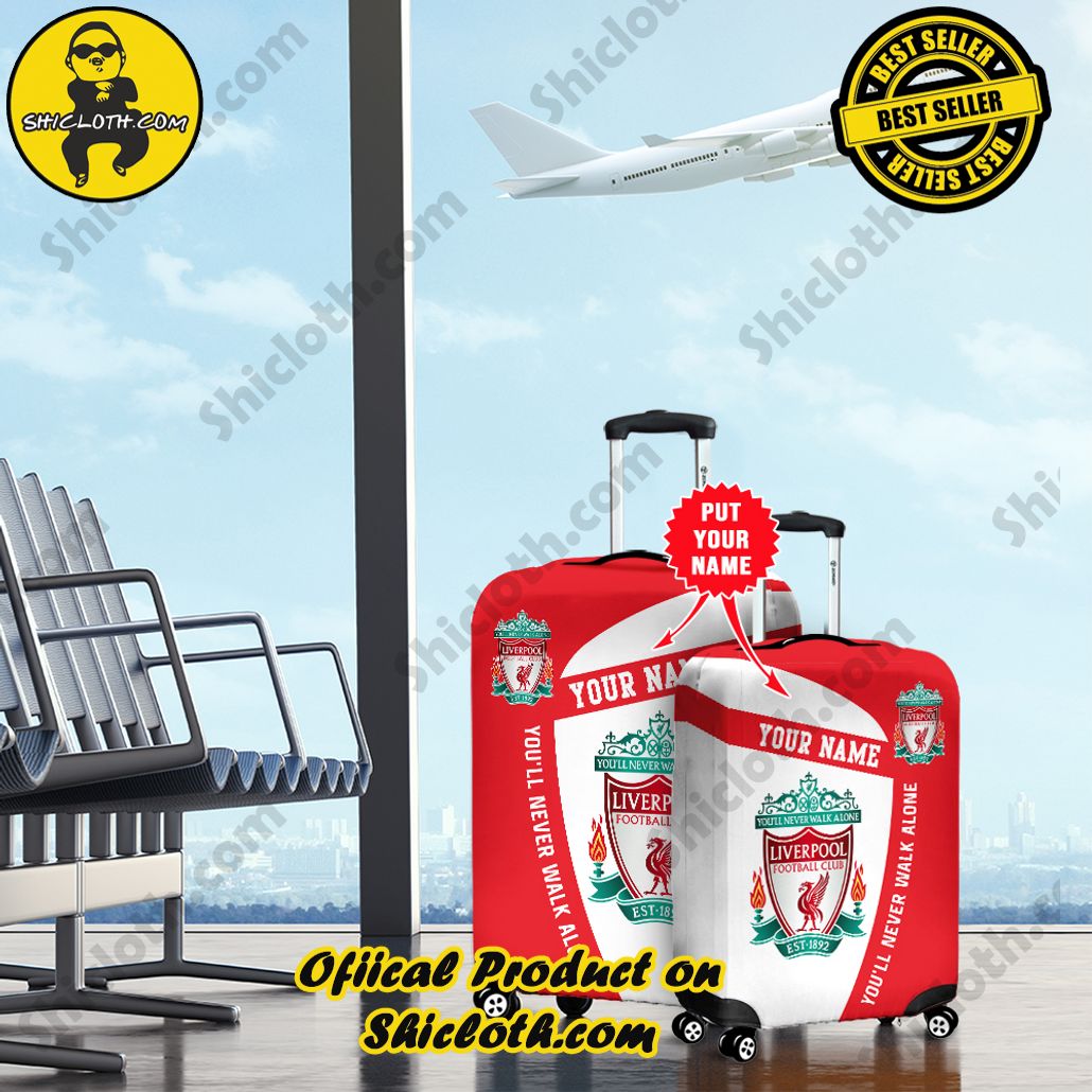 Shicloth Luggage Cover: Elevate Your Travel Style with Protection and Panache 64 Personalized Liverpool Luggage Cover Version 8