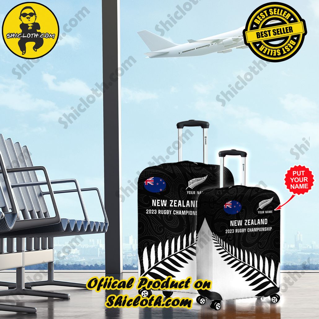 Shicloth Luggage Cover: Elevate Your Travel Style with Protection and Panache 67 Personalized New Zealand x Rugby World Cup Luggage Cover