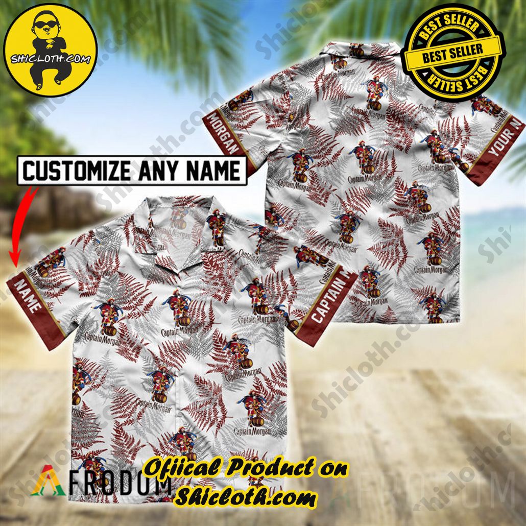 Shicloth's Island Chic: Unleash the Summer Spirit with Our Hawaiian Shirt and Shorts Ensemble 21 Personalized Tropical Captain Morgan Hawaiian Shirt