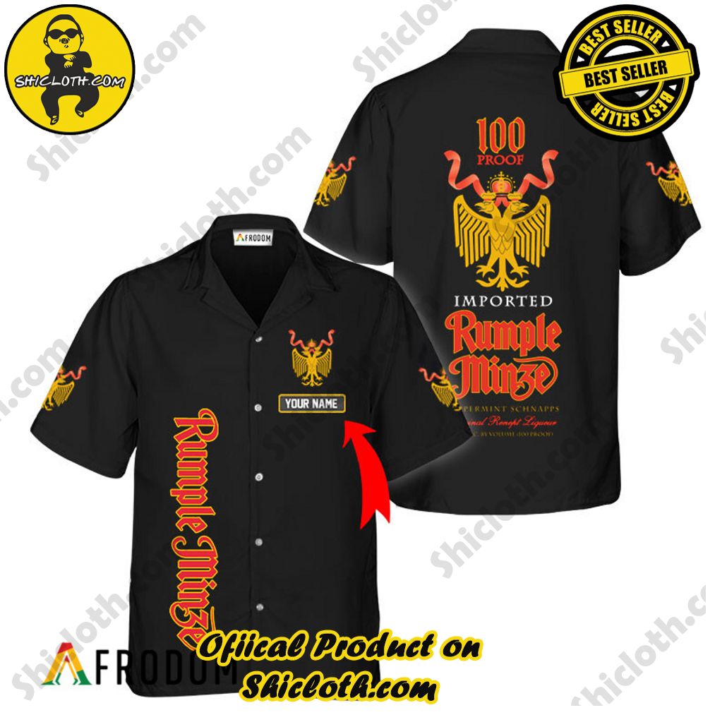 Shicloth's Island Chic: Unleash the Summer Spirit with Our Hawaiian Shirt and Shorts Ensemble 36 Personalized Vintage Rumple Minze Gin Hawaiian Shirt