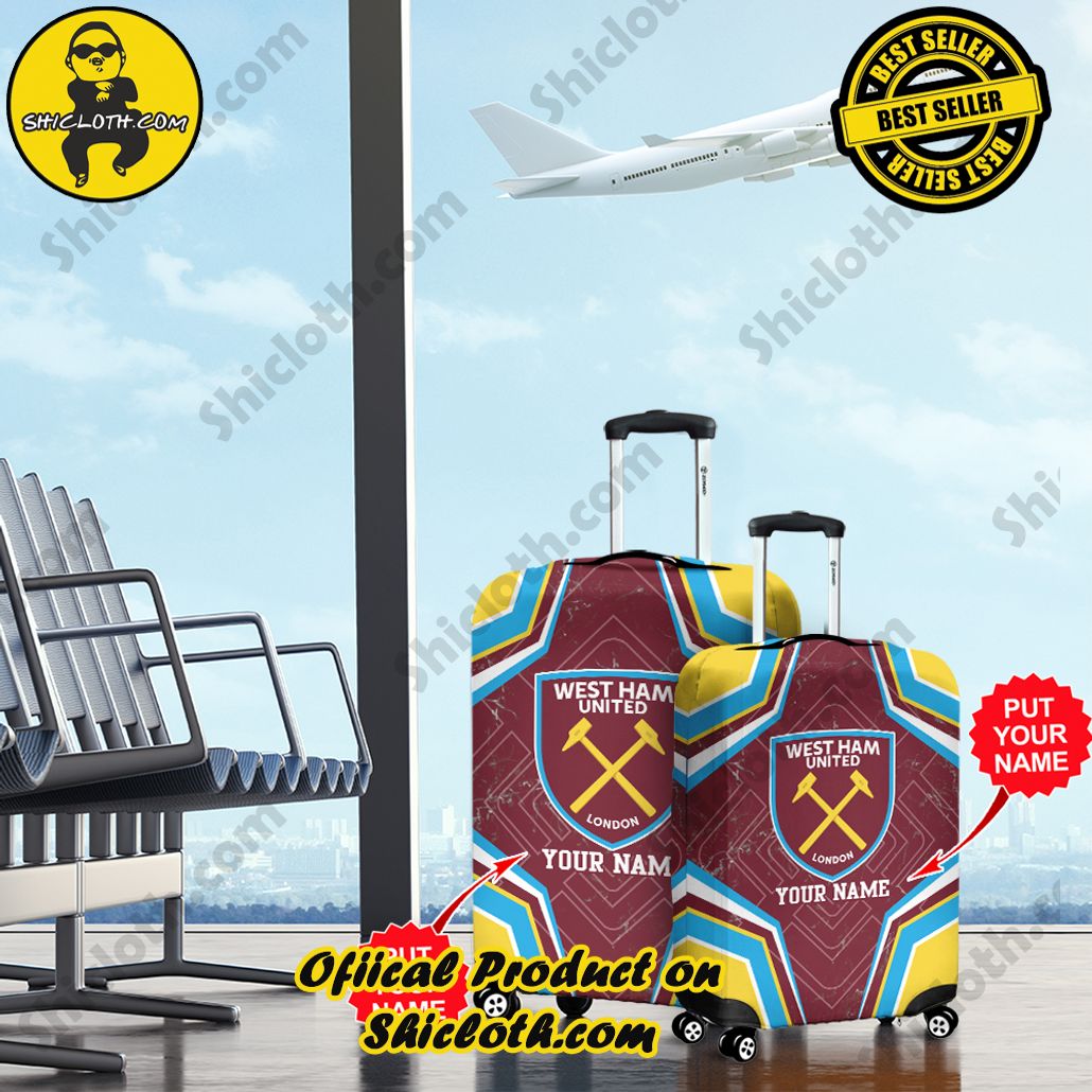 Shicloth Luggage Cover: Elevate Your Travel Style with Protection and Panache 76 Personalized West Ham United Luggage Cover