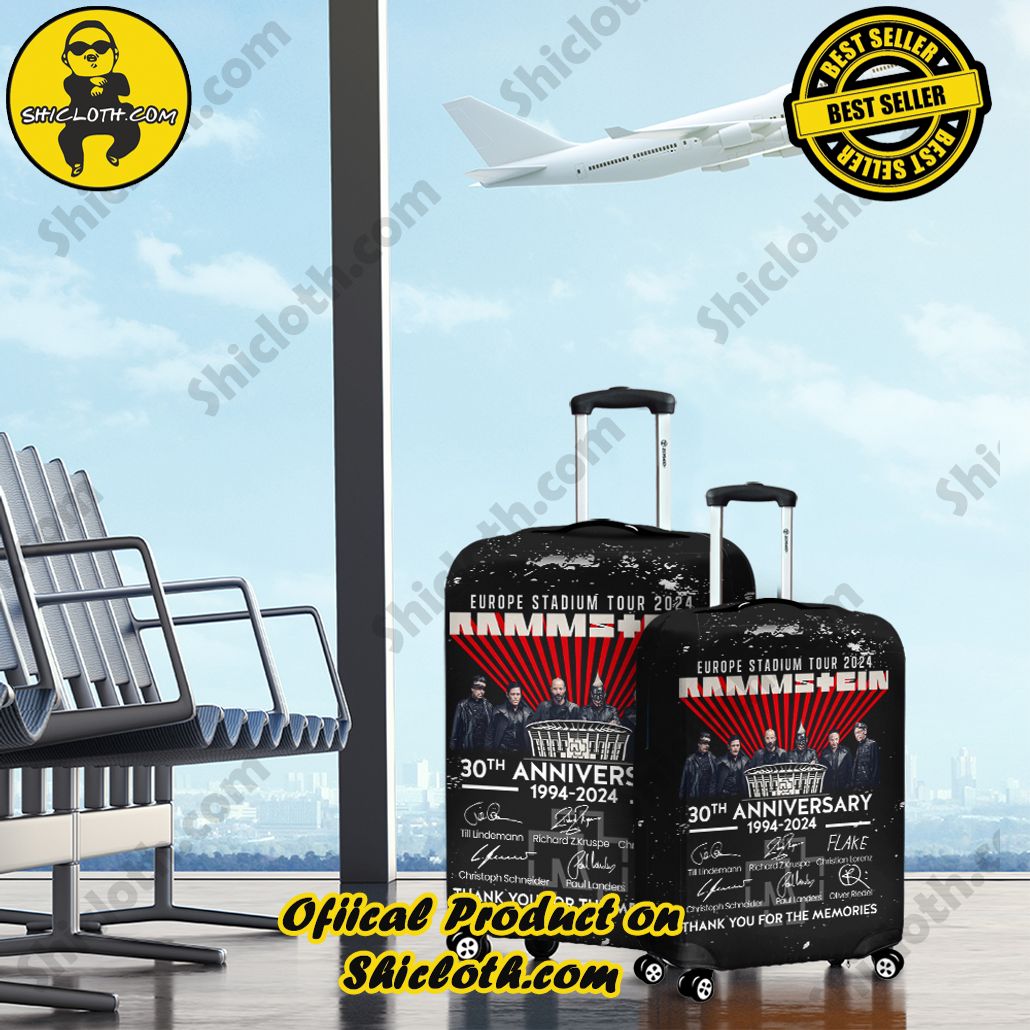 Shicloth Luggage Cover: Elevate Your Travel Style with Protection and Panache 79 Rammstein Luggage Cover Version 2