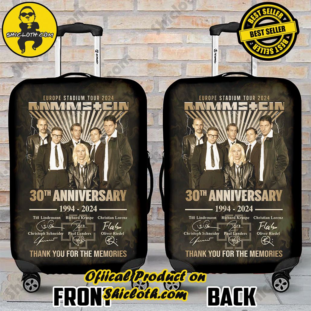 Shicloth Luggage Cover: Elevate Your Travel Style with Protection and Panache 80 Rammstein Luggage Cover Version 3