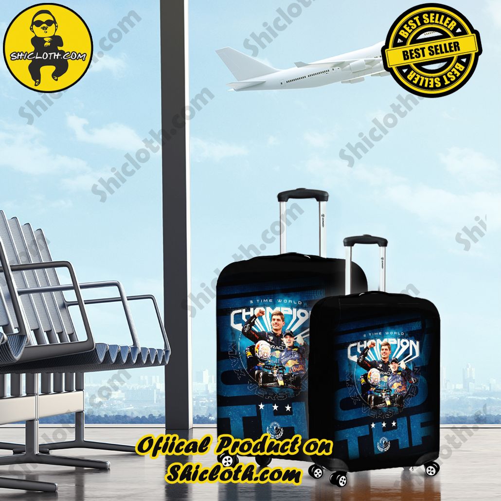 Shicloth Luggage Cover: Elevate Your Travel Style with Protection and Panache 81 Red Bull Racing F1 Luggage Cover