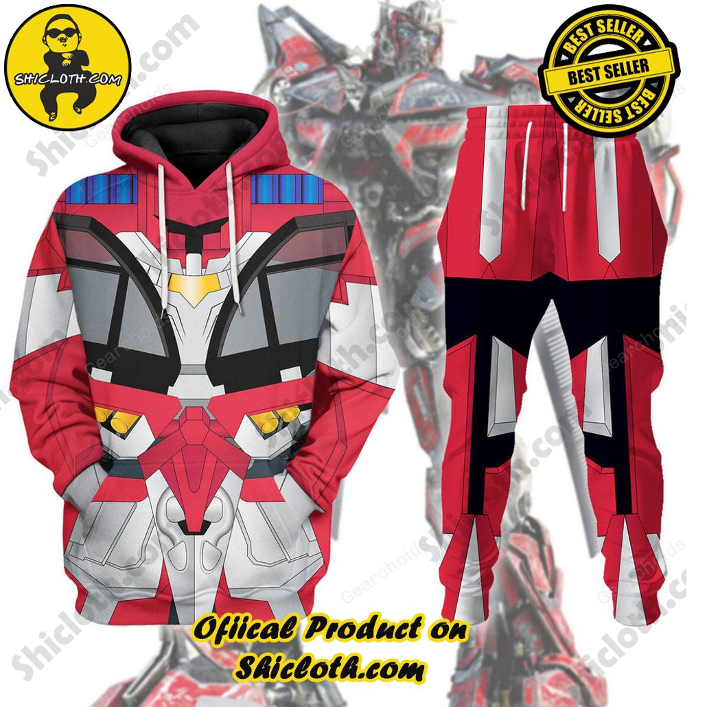 Unleash Your Inner Warrior: Explore Shiclothshop's Transformers Outfit Costume Collection 10 Sentinel Prime Costume Cosplay Hoodie Tracksuit