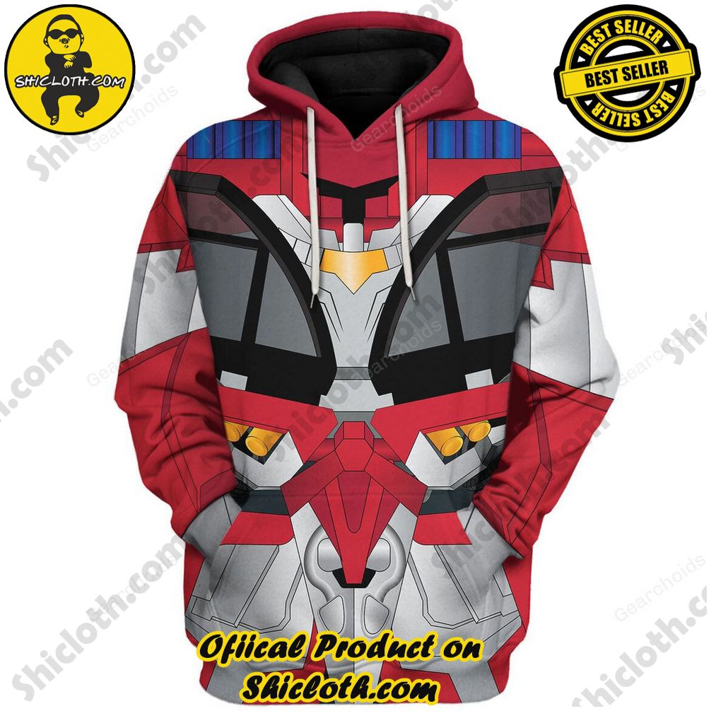 Sentinel Prime Costume Cosplay Hoodie Tracksuit Sentinel Prime Costume Cosplay Hoodie Tracksuit