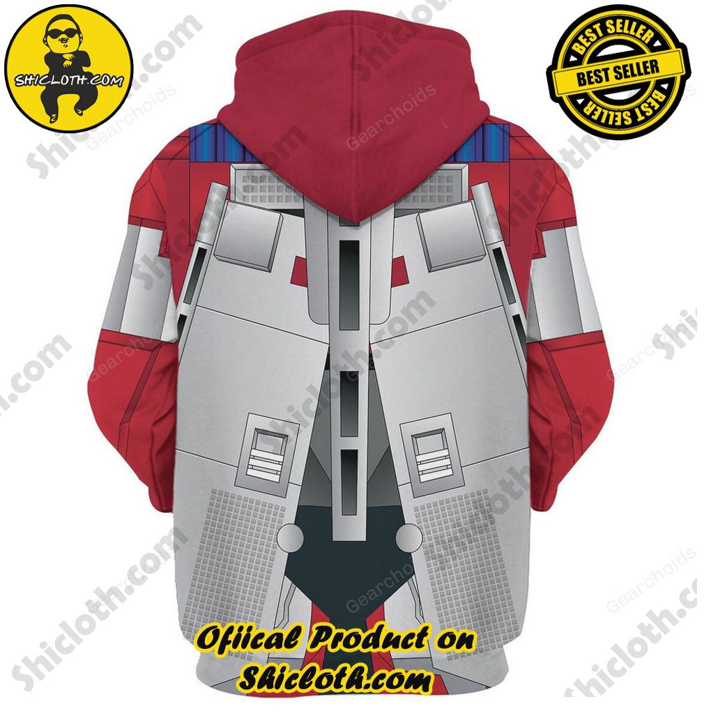 Sentinel Prime Costume Cosplay Hoodie Tracksuit Sentinel Prime Costume Cosplay Hoodie Tracksuit