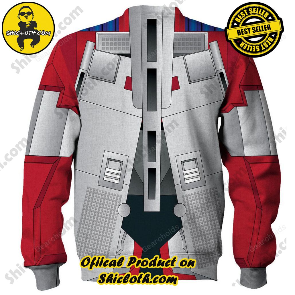 Sentinel Prime Costume Cosplay Hoodie Tracksuit Sentinel Prime Costume Cosplay Hoodie Tracksuit