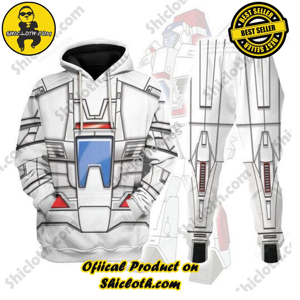 Unleash Your Inner Warrior: Explore Shiclothshop's Transformers Outfit Costume Collection 13 Skyfire Robot Costume Cosplay Hoodie Tracksuit