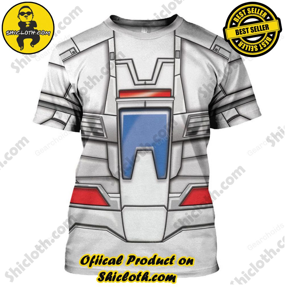 Skyfire Robot Costume Cosplay Hoodie Tracksuit Skyfire Robot Costume Cosplay Hoodie Tracksuit