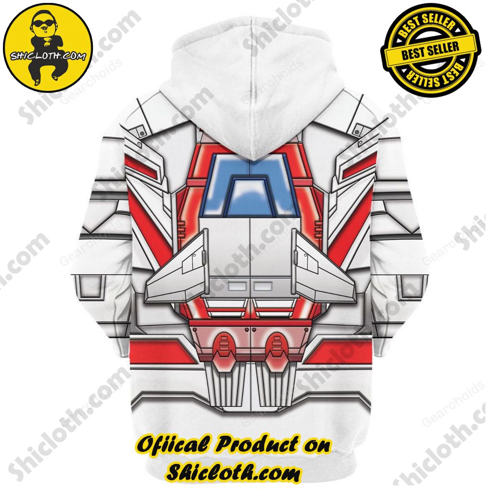Skyfire Robot Costume Cosplay Hoodie Tracksuit Skyfire Robot Costume Cosplay Hoodie Tracksuit