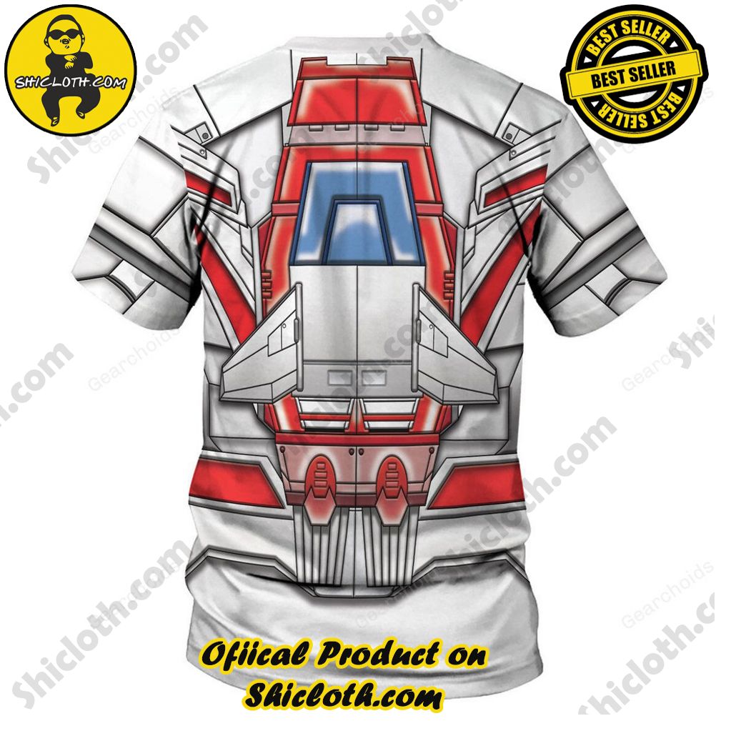 Skyfire Robot Costume Cosplay Hoodie Tracksuit Skyfire Robot Costume Cosplay Hoodie Tracksuit