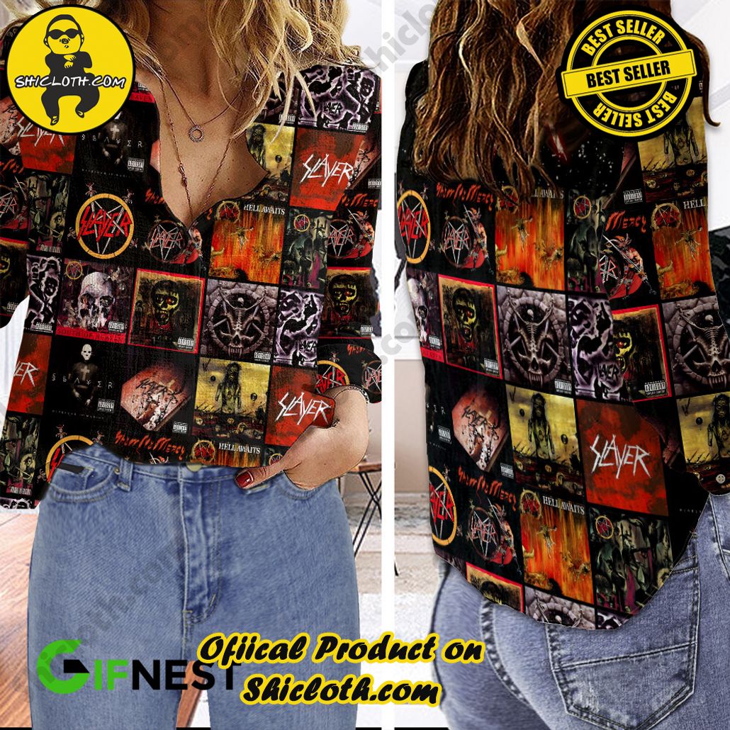 Slayer 3D Linen Shirt Version 5 Slayer 3D Linen Shirt Version 5