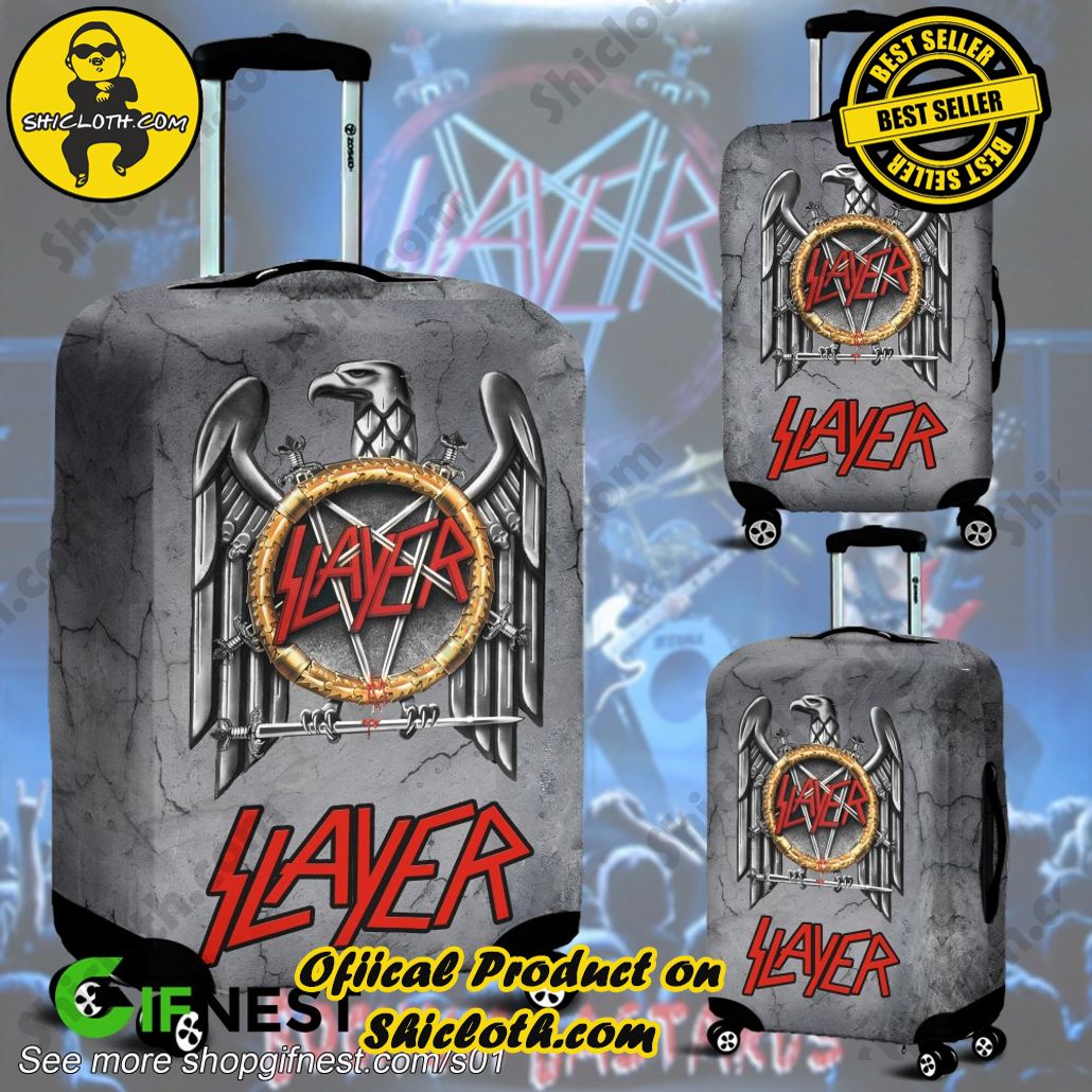 Shicloth Luggage Cover: Elevate Your Travel Style with Protection and Panache 82 Slayer Luggage Cover Version 1
