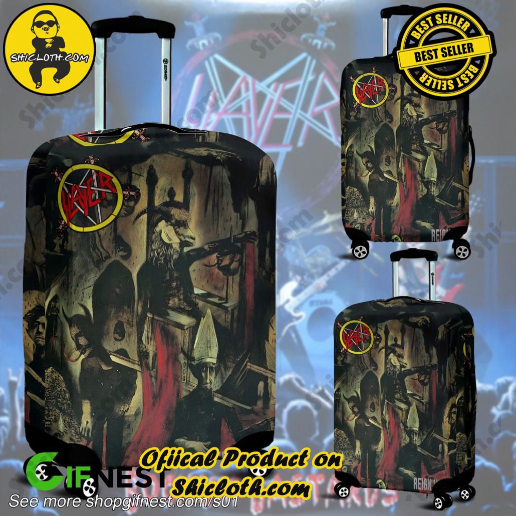 Shicloth Luggage Cover: Elevate Your Travel Style with Protection and Panache 84 Slayer Luggage Cover Version 3