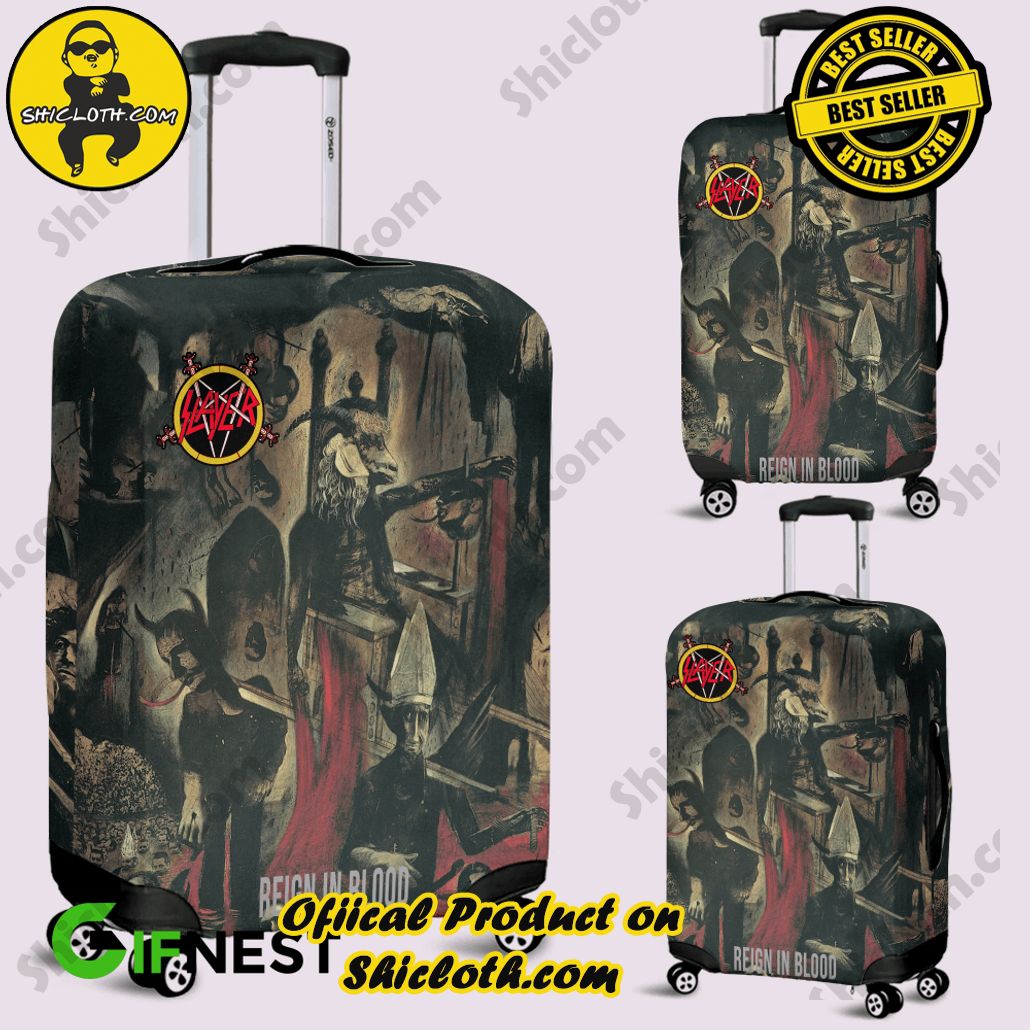 slayer reign in blood luggage cover 2 N1h70