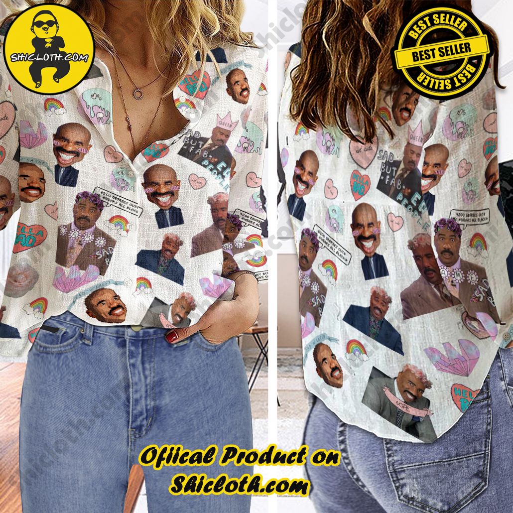 Discover Effortless Elegance: Introducing Shicloth's Linen Shirt Collection 43 Steve Harvey 3D Linen Shirt
