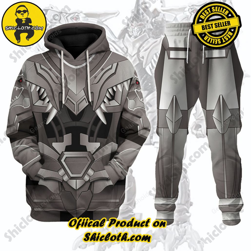 Transform Your Style: Shiclothshop's Futuristic Elegance in the Transformers Outfit Costume Collection 28 The Last Knight Knight Armor Turbo Changer Grimlock Costume Cosplay Hoodie Tracksuit